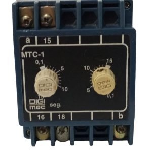 TEMPORIZADOR DIGIMEC MTC-1-ESCALA 0,1-15SEG. 220V