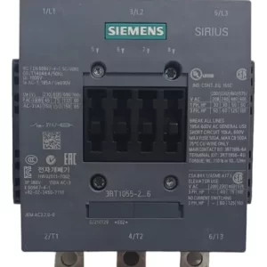 CONTATOR SIEMENS 150A 3RT1055-2AP36