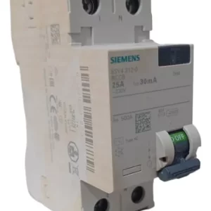 DISJUNTOR SIEMENS 25A 5SV4312-0 RCCB 30MA